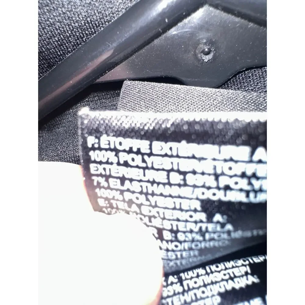 The North Face black gray